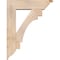 Ekena Millwork Merced Traditional Smooth Bracket w/ Offset Brace, Douglas Fir, 7 1/2"W x 28"D x 36"H BKT0806X28X36MRC01SDF - alternate 2